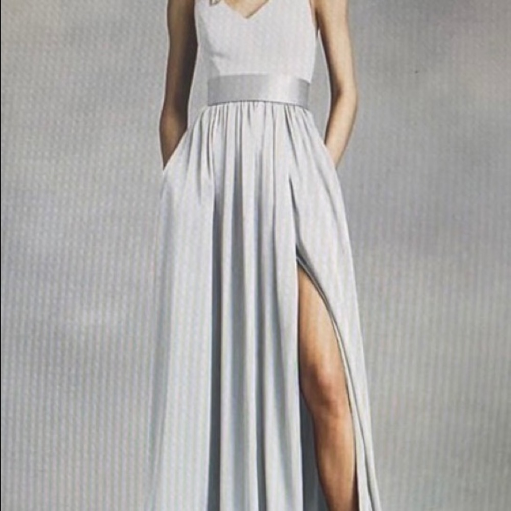 Vera Wang bridesmaid dress Sterling gray size 2
